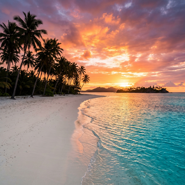 Pauschalreisen – Strand und Palmen